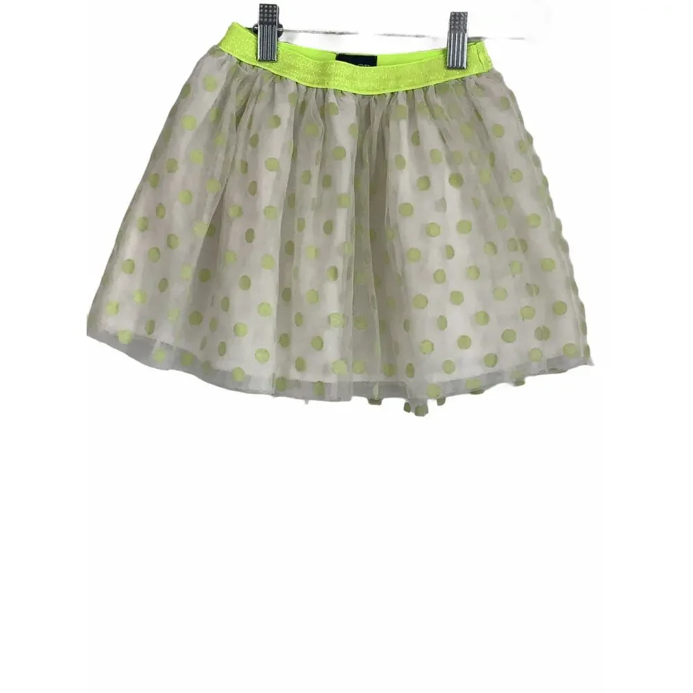 The Children’s Place Neon Polka Dot Skirt S 5/6